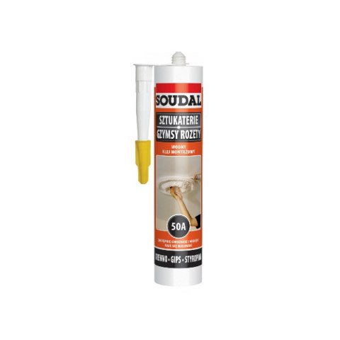 SOUDAL KLEJ MONTAŻOWY WODNY 50A 280ML