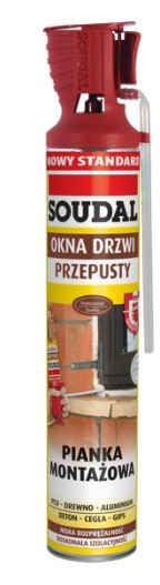 SOUDAL PIANKA MONTAŻOWA WĘŻYKOWA SOUDAL GENIUS GUN 770ML