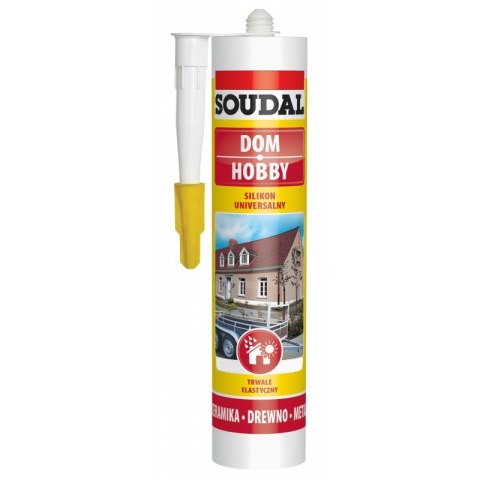 SOUDAL SILIKON SOUDAL BIAŁY 280ML