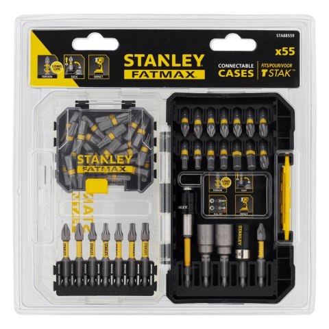 STANLEY ZESTAW BITÓW FATMAX IMPACT 55SZT. STANLEY ZESTAW BITÓW FATMAX IMPACT 55SZT.