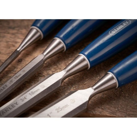 STANLEY ZESTAW DŁUT PŁASKICH 4SZT. (6,12,18,25MM) STANLEY ZESTAW DŁUT PŁASKICH 4SZT. (6,12,18,25MM)