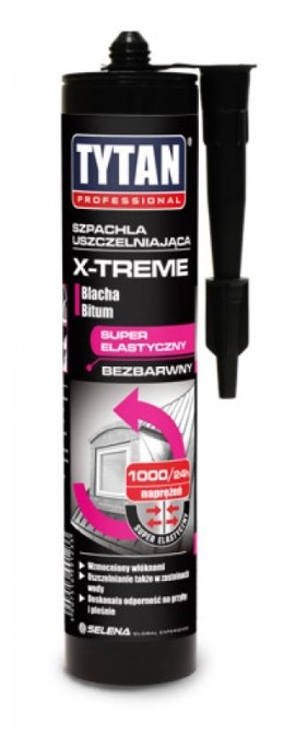 TYTAN PROFESJONALNA SZPACHLA USZCZELNIAJĄCA X-TREME BEZBARWNA 280M