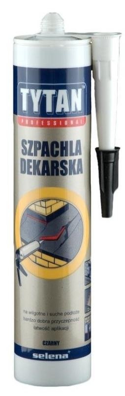 TYTAN SZPACHLA DEKARSKA TYTAN 280ML CZARNY
