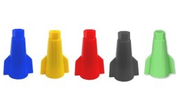 UN ZŁĄCZKA SKRĘTNA UNIWERSALNA 1-6MM2 ZSE 1-1.0/6.0 CZERWONA