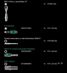 WERA BICYCLE SET 3 A, 40 CZĘŚCI