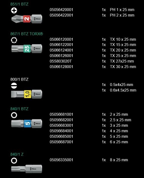 WERA BICYCLE SET 3 A, 40 CZĘŚCI WERA BICYCLE SET 3 A, 40 CZĘŚCI