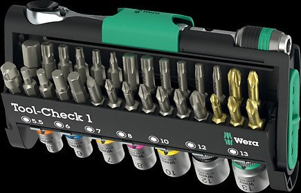 WERA TOOL-CHECK 1, 38 CZĘŚCI WERA TOOL-CHECK 1, 38 CZĘŚCI