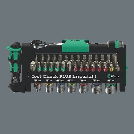 WERA TOOL-CHECK PLUS IMPERIAL 1, 39 CZĘŚCI WERA TOOL-CHECK PLUS IMPERIAL 1, 39 CZĘŚCI