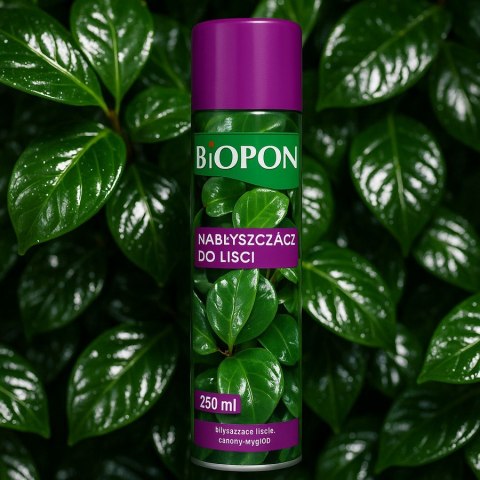 BIOPON NABŁYSZCZACZ DO LIŚCI SPRAY 250 ML BIOPON BIOPON NABŁYSZCZACZ DO LIŚCI SPRAY 250 ML BIOPON