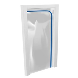 DEDRA KURTYNA, OSŁONA PRZECIWPYŁOWA 120*220CM Z ZAMKIEM