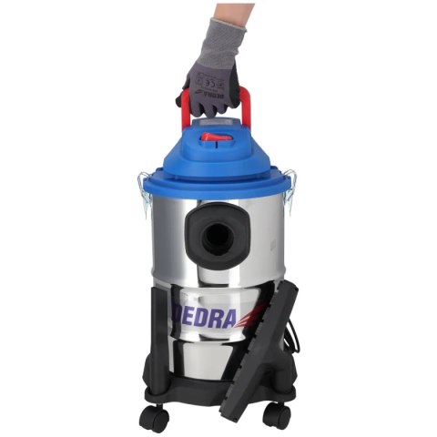 DEDRA ODKURZACZ DO PRACY NA MOKRO I SUCHO 1200W 20L DEDRA ODKURZACZ DO PRACY NA MOKRO I SUCHO 1200W 20L