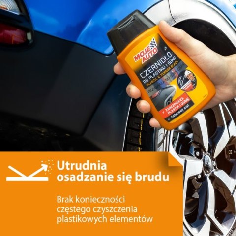 MOJE AUTO CZERNIDŁO DO PLASTIKU I GUMY 250ML MOJE AUTO CZERNIDŁO DO PLASTIKU I GUMY 250ML