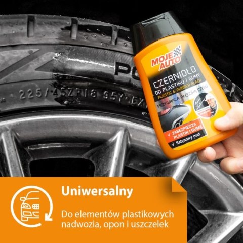 MOJE AUTO CZERNIDŁO DO PLASTIKU I GUMY 250ML MOJE AUTO CZERNIDŁO DO PLASTIKU I GUMY 250ML