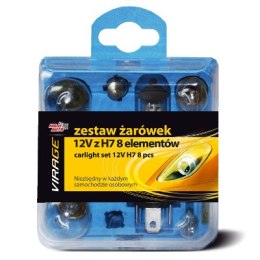 MOJE AUTO VIRAGE ZESTAW ŻARÓWEK 12V Z H7 8 ELEMENTÓW