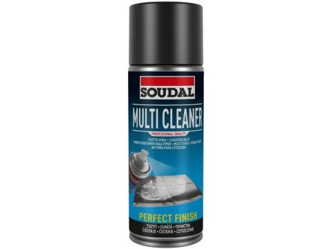 SOUDAL PREPARAT CZYSZCZĄCY MULTI CLEANER 400ML AEROZOL SOUDAL PREPARAT CZYSZCZĄCY MULTI CLEANER 400ML AEROZOL