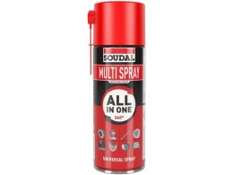 SOUDAL PREPARAT SMARUJĄCO-ZABEZP. MULTI SPRAY 400ML AEROZOL