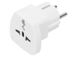 UN ADAPTER WTYCZKA POLSKA GNIAZDO ANGIELSKIE BIAŁE 72-304 BLOW