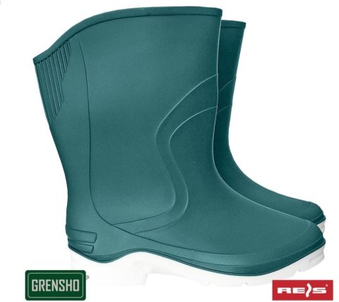 UN BUTY GUMOWE PCV, KRÓTKIE BTDKRAINBOW_DTU ROZMIAR 36