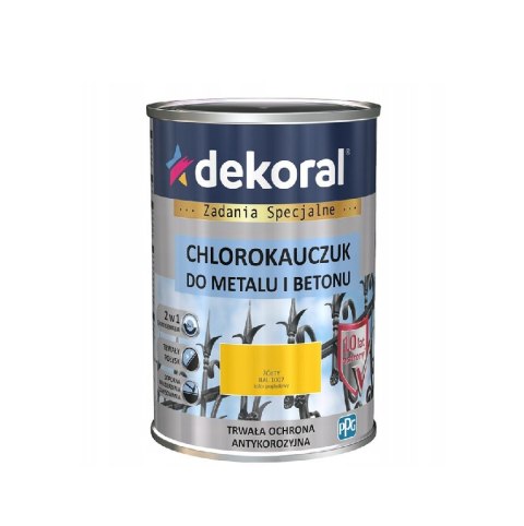 UN EMALIA CHLOROKAUCZUKOWA STRONG ŻÓŁTA 0.9L RAL 1007