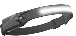 UN LATARKA CZOŁOWA LED AKU COB+XPE+SENSOR