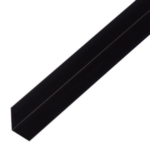 UN PROFIL KĄTOWY ALUMINIOWY ANODOWY CZARNY 1000X25X25X1,0