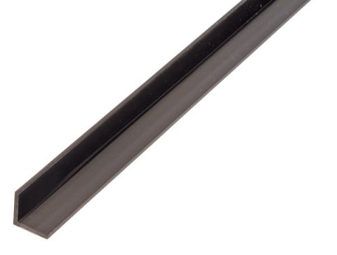 UN PROFIL KĄTOWY PVC CZARNY 1000X15X15X1 UN PROFIL KĄTOWY PVC CZARNY 1000X15X15X1