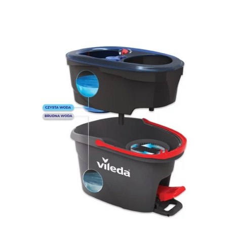 VILEDA VILEDA MOP H2PRO BOX, MOP+WIADRO+WYCISKACZ VILEDA VILEDA MOP H2PRO BOX, MOP+WIADRO+WYCISKACZ