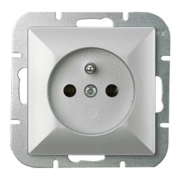 ABEX PERŁA GNIAZDO POJEDYNCZE P/T Z/U SREBRNY