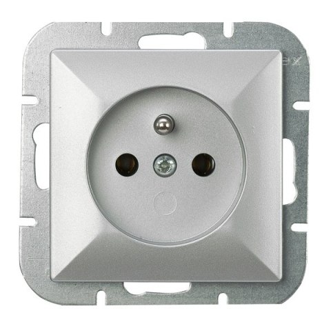 ABEX PERŁA GNIAZDO POJEDYNCZE P/T Z/U SREBRNY