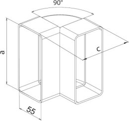 AIR ROXY KOLANO PIONOWE 220*55 90'
