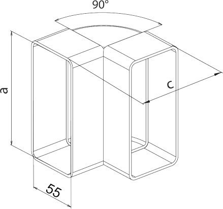AIR ROXY KOLANO PIONOWE 220*55 90'