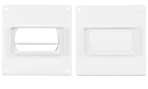 AIR ROXY ŁĄCZNIK ZMIENNY KANAŁU PŁASK. 110*55 Z ZAW. ZWROTNYM 100MM