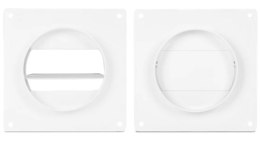 AIR ROXY ŁĄCZNIK ZMIENNY KANAŁU PŁASK. 110*55 Z ZAW. ZWROTNYM 100MM