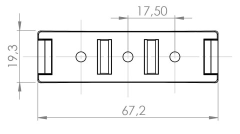 AIR ROXY UCHWYT DO RUR UNIWERSALNY 20SZT