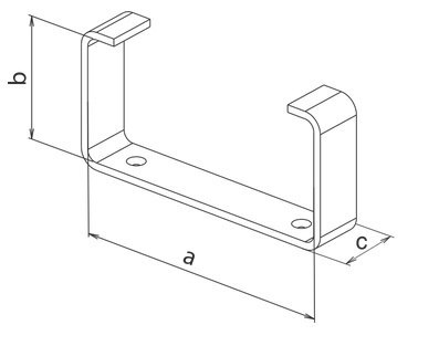 AIR ROXY UCHWYT MOCUJĄCY 220*55, 2SZT.