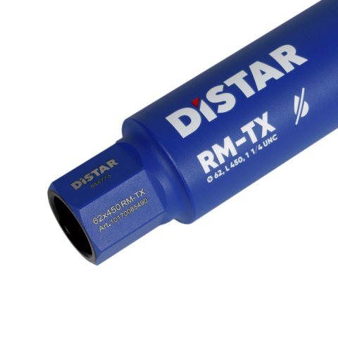 DISTAR WIERTŁO DIAMENTOWE, KORONOWE RM-TX 62*450, 1 1/4' UNC