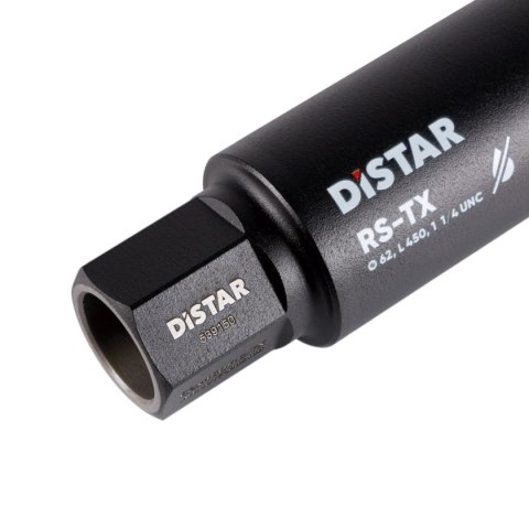 DISTAR WIERTŁO DIAMENTOWE, KORONOWE RS-TX 62*450, 1 1/4' UNC