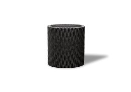 KETER DONICA KETER CYLINDER PLANTER M, 18L - GRAFIT