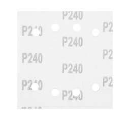 NEO PAPIER ŚCIERNY KWADRAT P240 113*113MM, 8 OTW. 5 SZT.