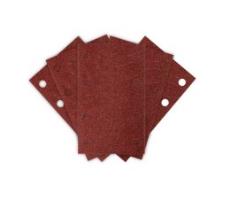 NEO PAPIER ŚCIERNY PROSTOKĄT P120 130*80MM, 8 OTW. 5 SZT.