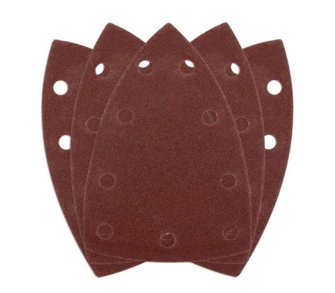 NEO PAPIER ŚCIERNY ŻELAZKO P120 100*147MM, 9 OTW. 5 SZT.