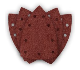 NEO PAPIER ŚCIERNY ŻELAZKO P80 100*147MM, 9 OTW. 5 SZT.