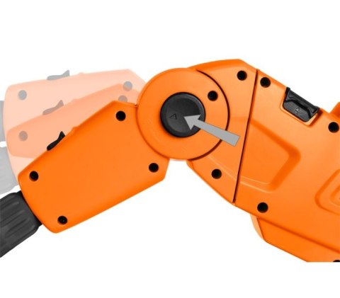 NEO PILARKA ŁAŃCUCHOWA + NOŻYCE DO ŻYWOPŁOTU 2W1 Z WYSIĘGNIKIEM