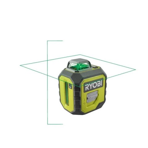 RYOBI LASER KRZYŻOWY ZIELONA WIĄZKA 360 + TYCZKA RB360GLL-K