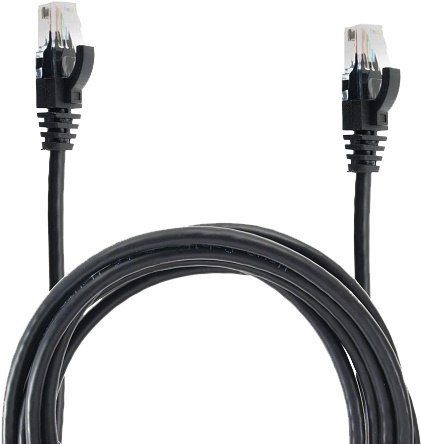 UN KABEL UTP 6E 2.0M CZARNY