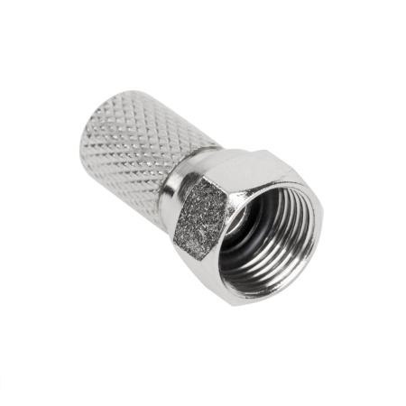 UN WTYK F 6.8MM Z USZCZELKĄ CU NA RG6