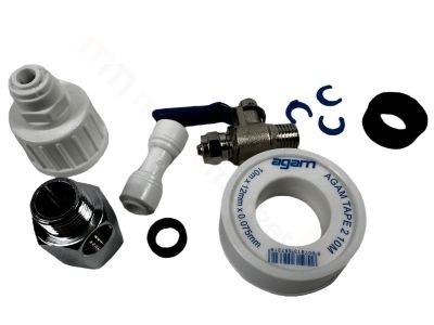 UN ZESTAW DO DOPROWADZANIA WODY DO URZĄDZEŃ WĘŻYK 1/4 5MB