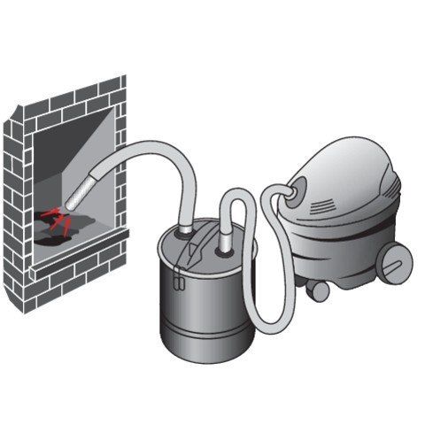 VOREL SEPARATOR DO POPIOŁU, ZBIORNIK 18L