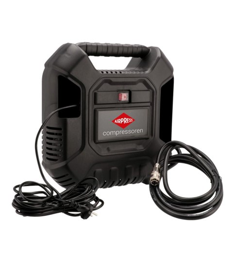 AIRPRESS KOMPRESOR BEZOLEJOWY HLO 180 + AKCESORIA
