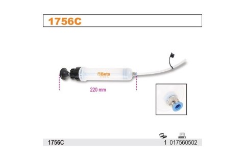 BETA STRZYKAWKA OLEJOWA PP 200ML